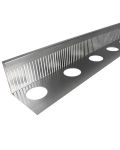 Grindstoplatte aluminium 1,5 mm, hoogte 60-120 mm, L: 2,5 m