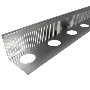 Grindstoplatte aluminium 1,5 mm, hoogte 60-120 mm, L: 2,5 m