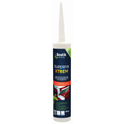 BOSTIK SUPERGRIP XTREM H751, 1K-hybride lijm, extreem hoge begin- en eindhechting, 450 g-patroon, wit